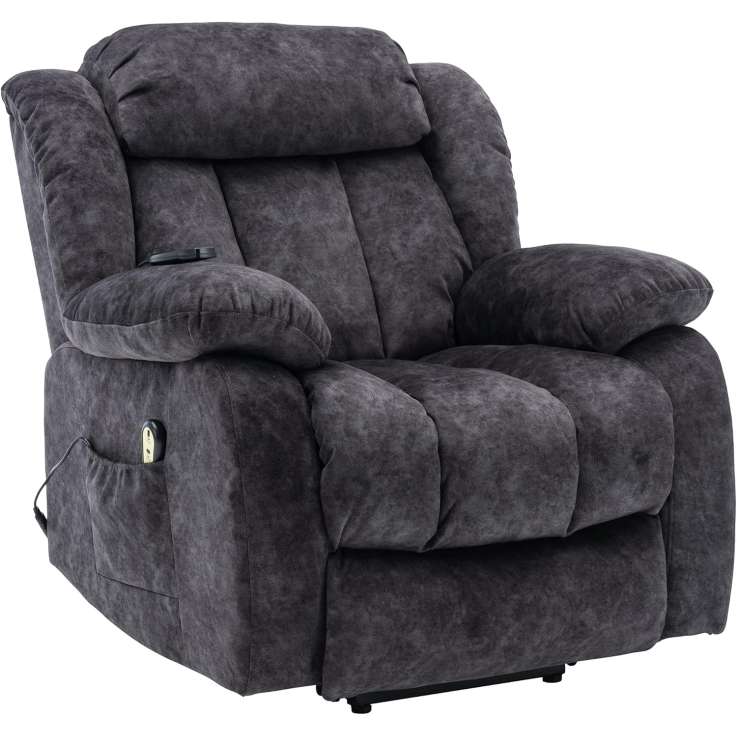 BTM Power Lift Recliner Chair with Heat & Vibration Massage for Elderly