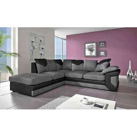 Amazing Sofas Large Grey Corner Sofa Left Hand S-Shape